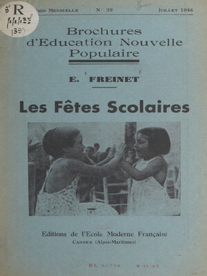 cover image of Les fêtes scolaires
